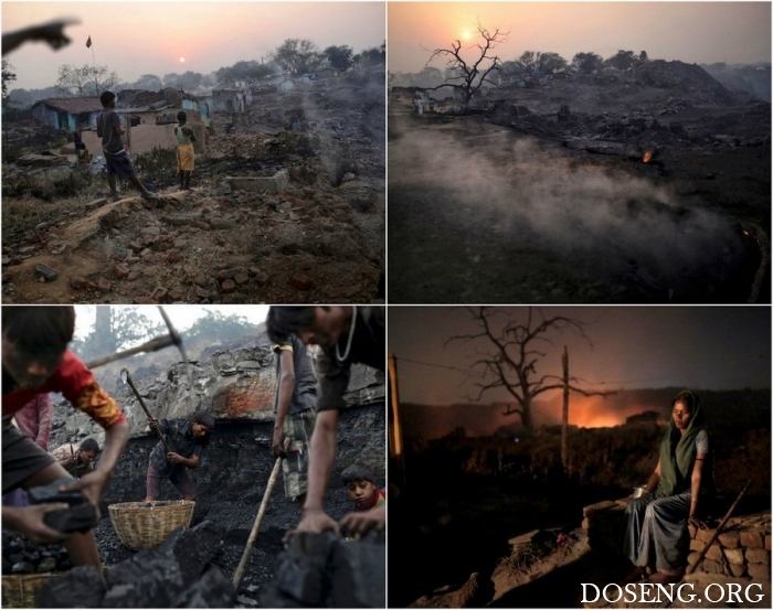 Город в огне: добыча угля в Индии
