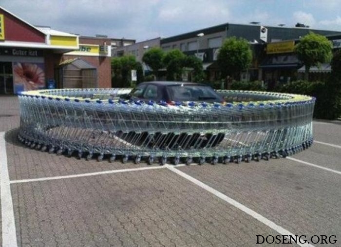 Наказание за неправильную парковку