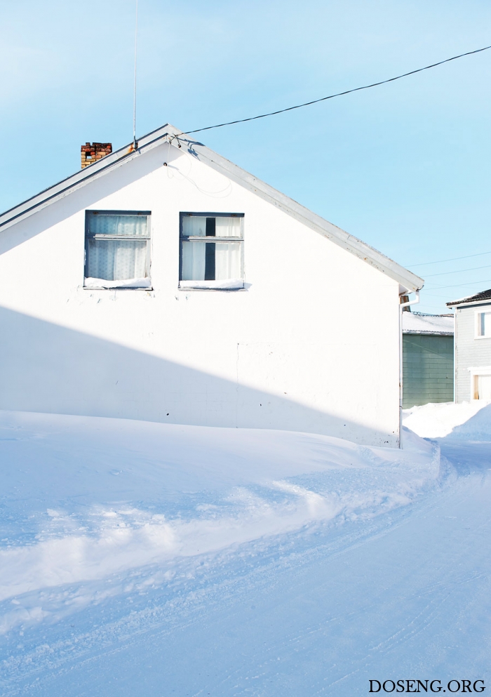 Дикие места снежной Норвегии