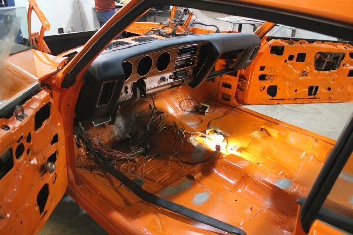 Восстановление маслкара Pontiac GTO 1970 года