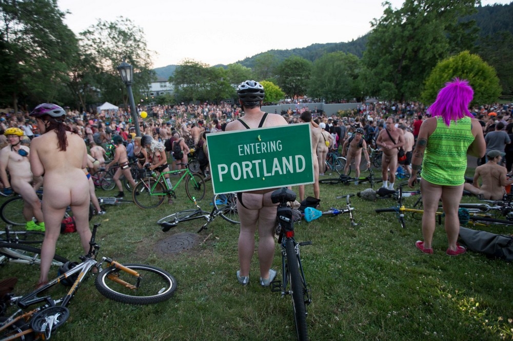 23 июня 2018 года в Портленде, штат Орегон, прошел голый велопробег "W...