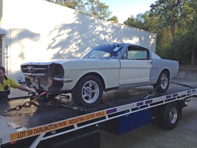 Восстановление Ford Mustang Fastback 1965 года