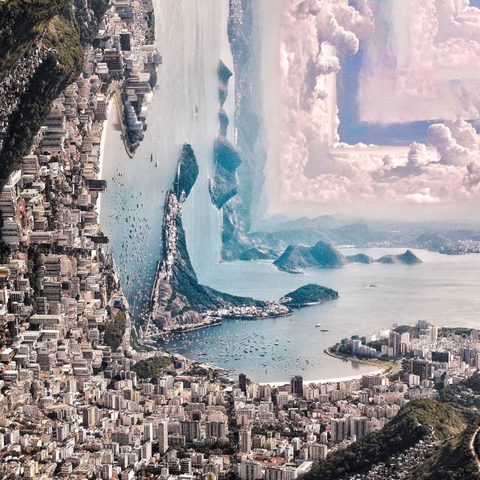 Цифровая страна чудес сказочные фотоманипуляции Диого Сампайо