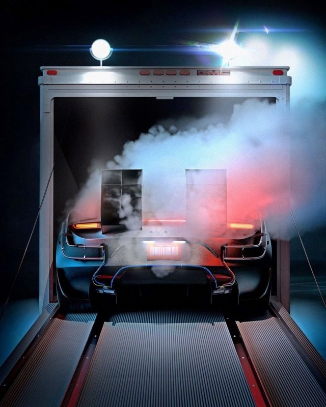 Tesla Roadster  DeLorean   "  "