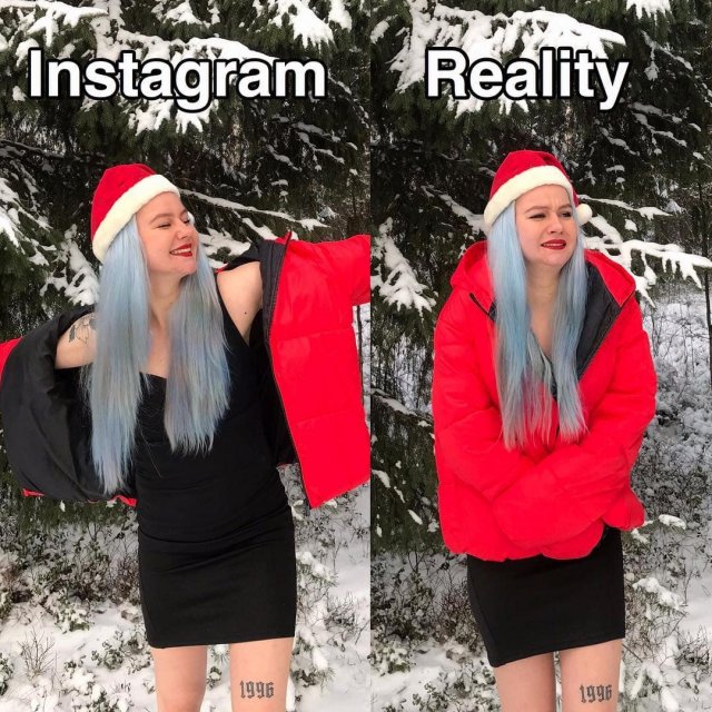 Instagram VS :      