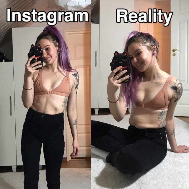 Instagram VS :      