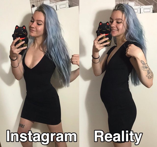 Instagram VS :      