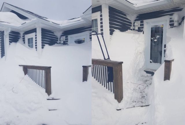 В Канаде выпало рекордное количество снега