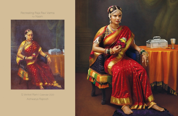 Как на картине: индийский фотограф воспроизвел полотна XIX века