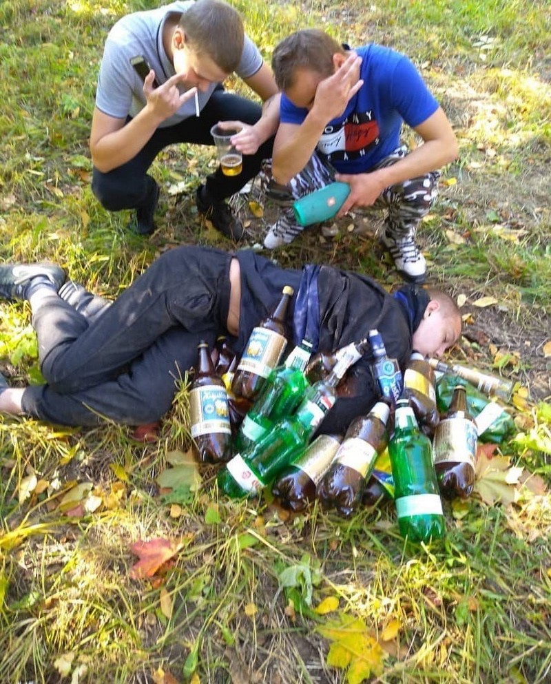 Подборка пьяных русских