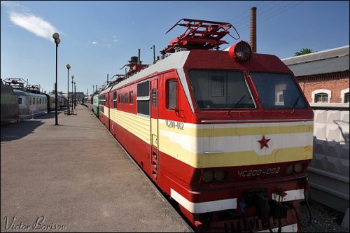 Музей железнодорожной техники Октябрьской ЖД (38 фото)